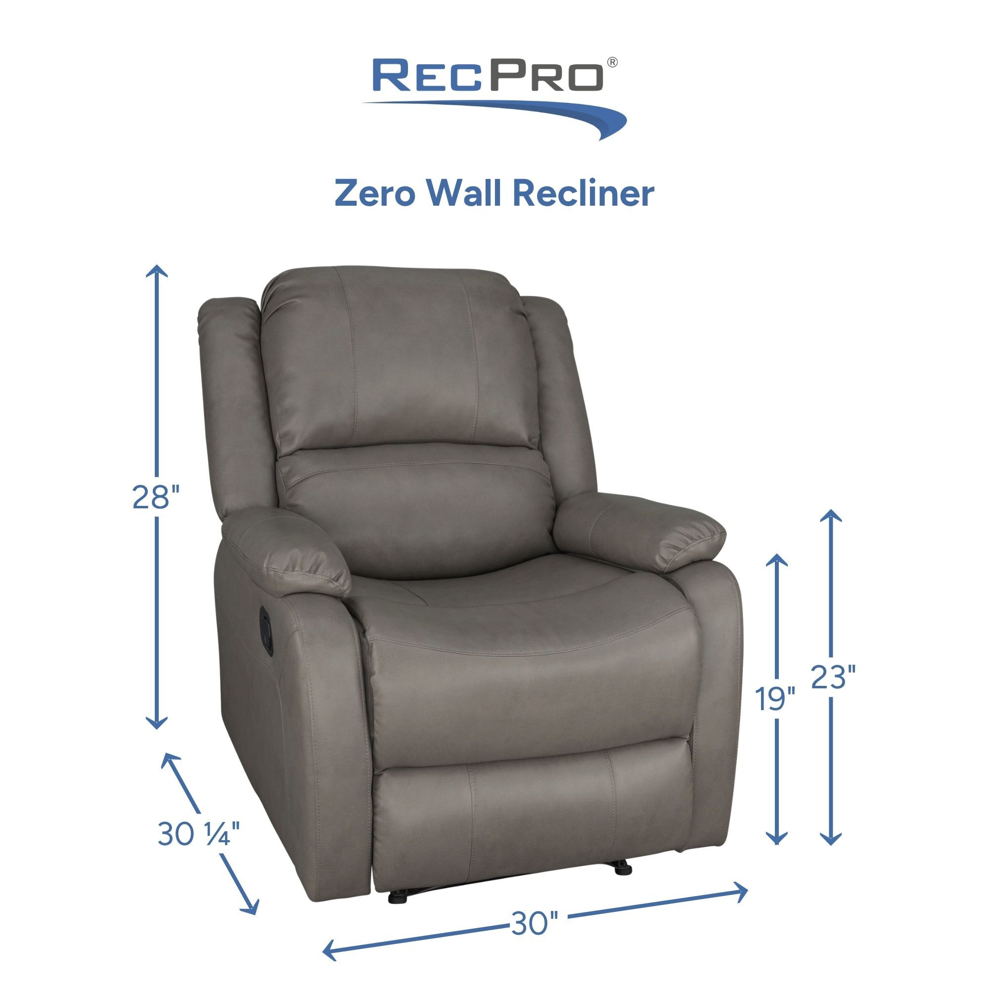 Zero Wall Recliner Measurements Zero Wall Recliner Measurements