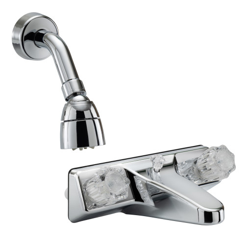 New RV Trailer Camper Bathtub Bath Shower Diverter Faucet Off White 04033P 
