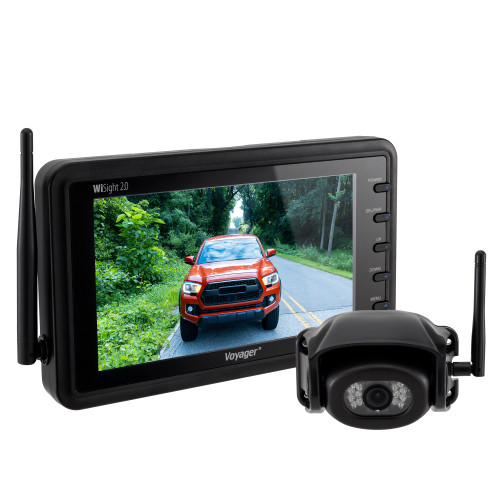 Voyager RV Wireless Backup Camera with 7" Monitor for Prewired System RecPro