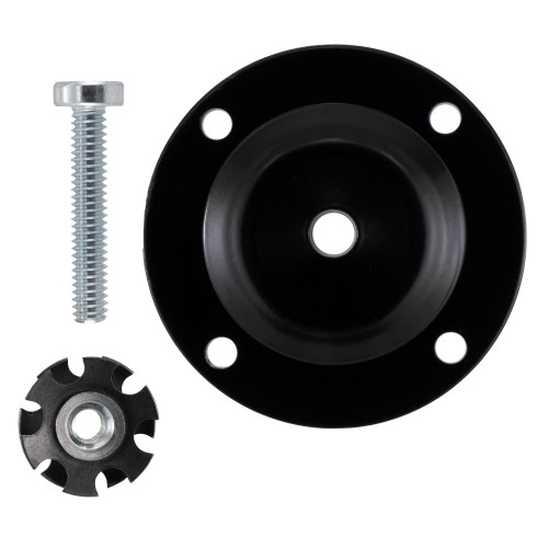 Round Ladder Pad with Screw and Star Nut for RV Ladder RecPro