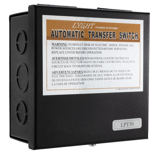 30 Amp RV Transfer Switch 120V Lyght Automatic Transfer Switch - RecPro