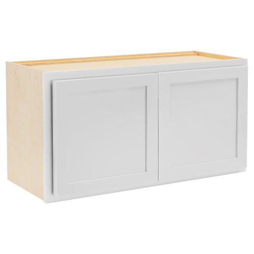 RV Cabinets White Shaker | Microwave Wall Cabinet 30" W x 18" H | RTA ...