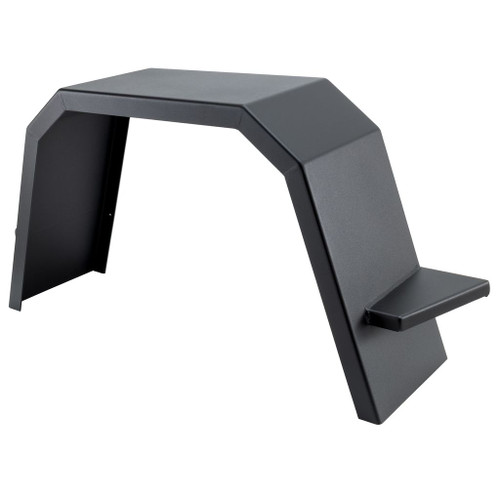 Aluminum Trailer Fender with Step 40