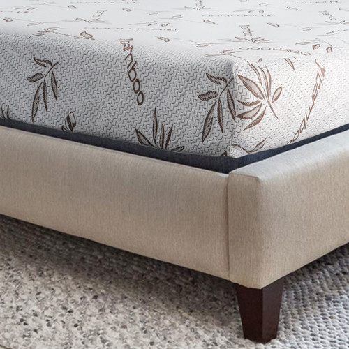 RV Queen Mattress Memory Foam Gel Infused Cooling Top 60" W x 80" L x