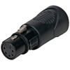 Accu-Cable RJ45 Ethernet to 5-Pin DMX Female Adapter