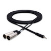 Hosa Stereo Breakout 3.5 mm TRS to Dual XLR3M