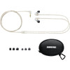 Shure SE 215 Sound Isolating Earphones - Clear with accessories