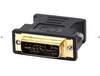 DVI-A Dual Link Male to VGA HD15 Female Adapter (Gold Plated)