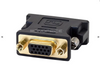 DVI-A Dual Link Male to VGA HD15 Female Adapter (Gold Plated)