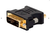 DVI-A Dual Link Male to VGA HD15 Female Adapter (Gold Plated)