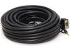 Super VGA HD15 M/M Cable - 50 ft Black with Stereo Audio and Triple Shielding