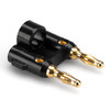 Hosa Dual Banana Connector Black