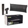 Shure SM57-LC Instrument Dynamic Microphone packaging