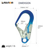 Fusion Poseidon Rebar Hook dimensions