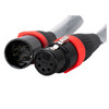 Accu-Cable 5-Pin DMX Pro 5 ft Cable connectors