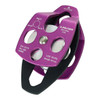 Fusion Secura 2" Double Pulley Purple angle Fusion Secura 2" Double Pulley Purple angle