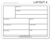 Custom road case label - Sample Layout 4