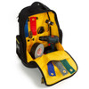 Technician's Backpack open with tools