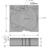 Foam Insert for Antenna Paddles diagram