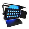 Chauvet DJ SlimBANK Q18 ILS with barndoor right view blue