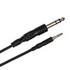 Hosa Stereo Interconnect 3.5mm TRS to 1/4in. TRS angle