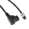 D-Tap Power Cable to Locking Right-Angle DC 2.1  connectors