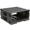 SKB Cases 1SKB-R4UW rSeries 4U Rolling Rack open right