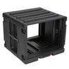 SKB Cases 1SKB-R8UW rSeries 8U Rolling Rack open right