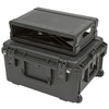 SKB Cases 3i-221710WMC Wireless Mic Fly Rack closed left with rack