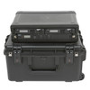 SKB Cases 3i-221710WMC Wireless Mic Fly Rack closed center with gear in rack