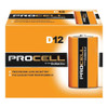 Duracell Procell PC1300 D-cell 1.5V Alkaline Battery 12 pack