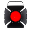 ETC ColorSource Fresnel V center with barndoor red