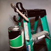 Cable Munkey example paint on ladder
