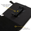 Dirty Rigger Chest Mate Pro tablet holder features