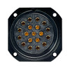 CEEP 19-Pin Female Panel Mount Connector front
