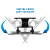 Mount It! TV Wall Mount 2829 swivel range