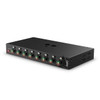 GeNetix 8-Port PoE Unmanaged Switch left