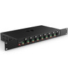 GeNetix 8-Port PoE Unmanaged Switch right with rack ears