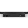 GeNetix 8-Port PoE Unmanaged Switch back with rack ears
