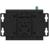 GeNetix 5-Port Network Switch DIN back with rack ears