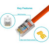 CAT5e RJ45 Shielded Modular plug features