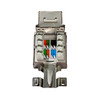Keystone Jack CAT5e RJ45 Shielded back