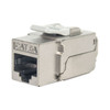 CAT6a Shielded STP Keystone Jack side