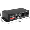DMX512 Decoder 4-Channel Controller dimensions