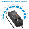 AC/DC Adapter 72W 3V-24V