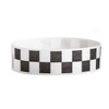 WristCo Wristband 3/4" Black Checks loop