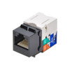 Keystone Jack CAT5e RJ45 black