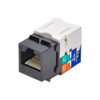 Keystone Jack CAT6 RJ45 black