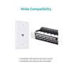Keystone Jack CAT6 RJ45 compatibility