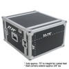 OSP SC6U-20 Shock Mount Rack outer dimensions